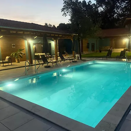 синята къща La Casa Blu Semesterbostad Debnevo