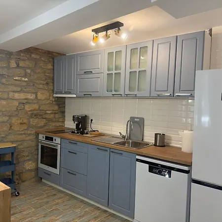 синята къща La Casa Blu Semesterbostad Debnevo