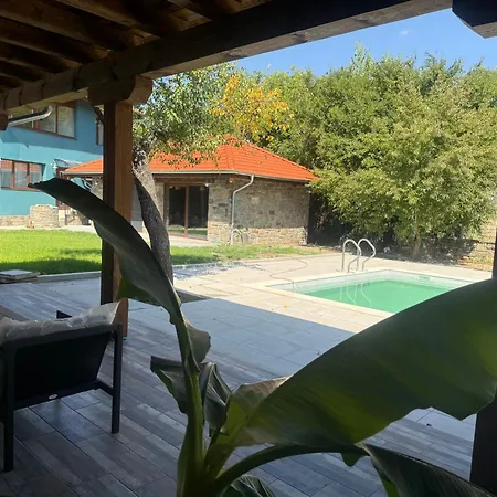 синята къща La Casa Blu Semesterbostad *
